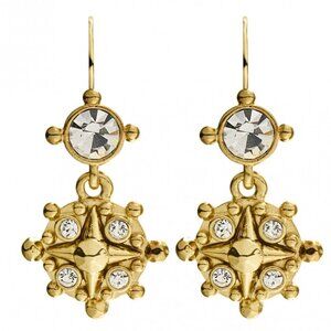 Dyrberg/Kern Xavia Swarovski crystal earrings